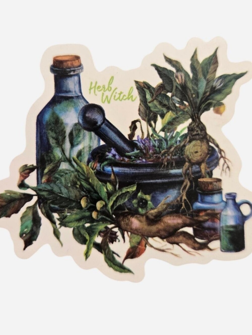 Herb Witch Sticker